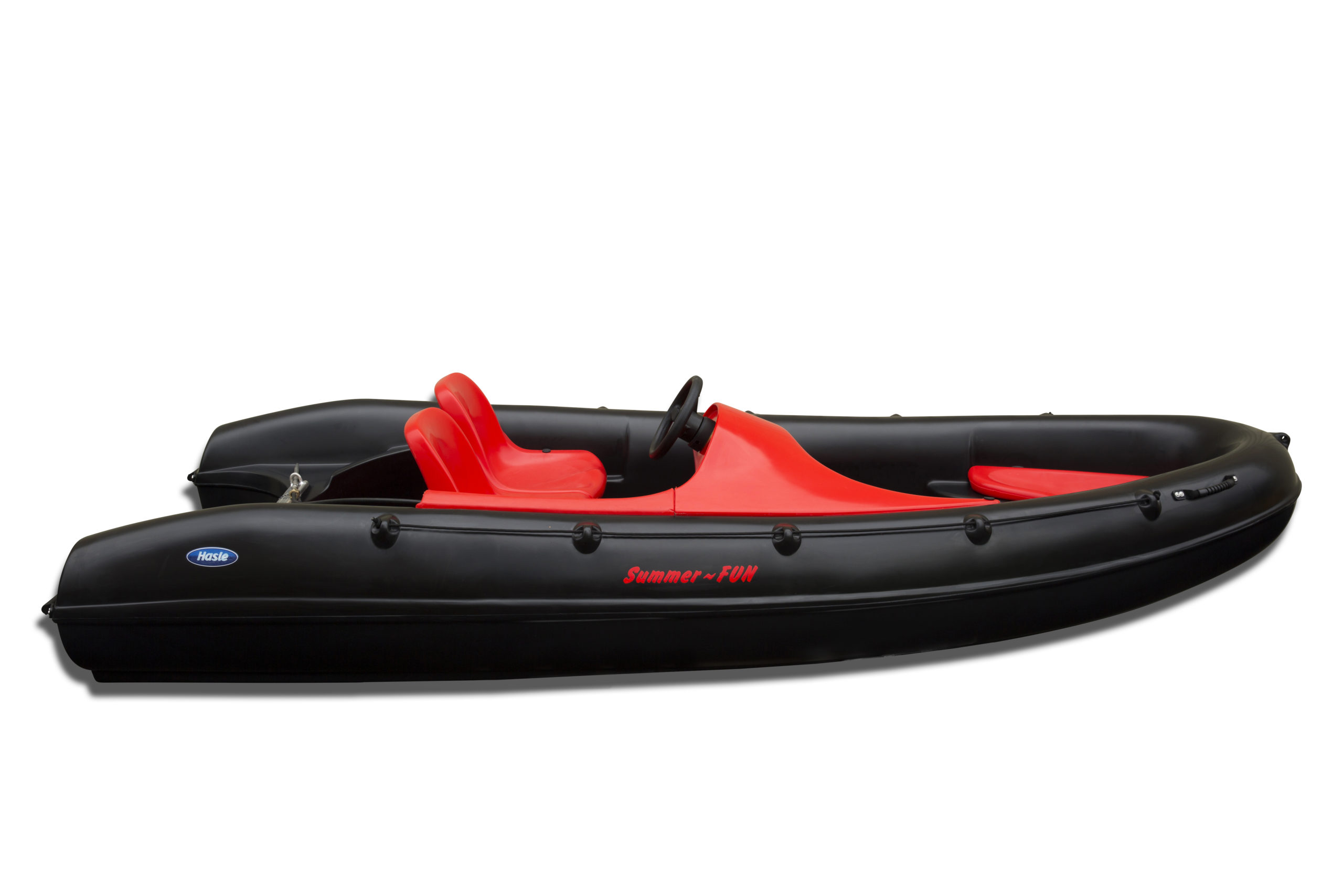 Rød og sort Hasle Summerfun